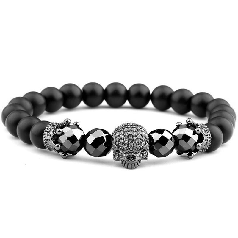 Dödskalle Armband Inka