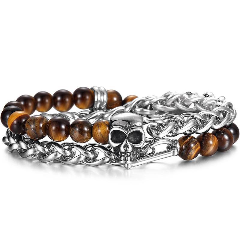 Dödskalle Pärlarmband