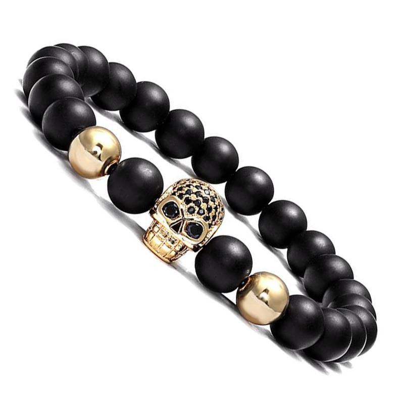 Kranium Guld Armband