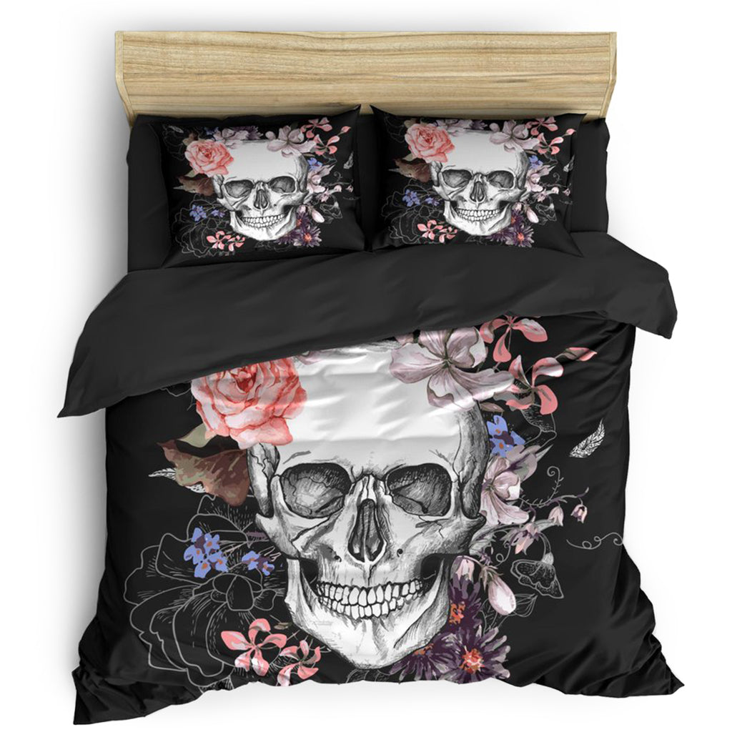 Dödskalle Sängkläder