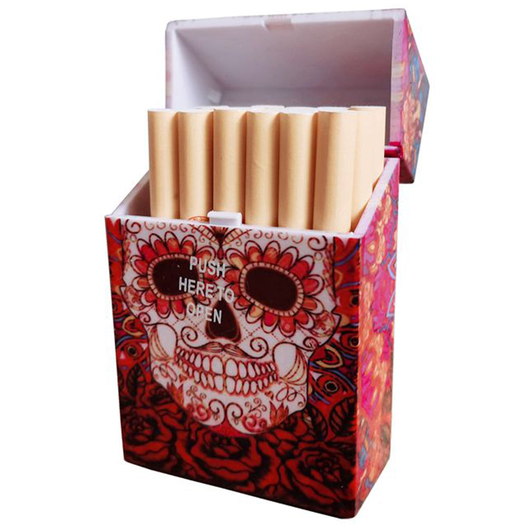 Dödskalle Cigarettetui - Dia De Muertos