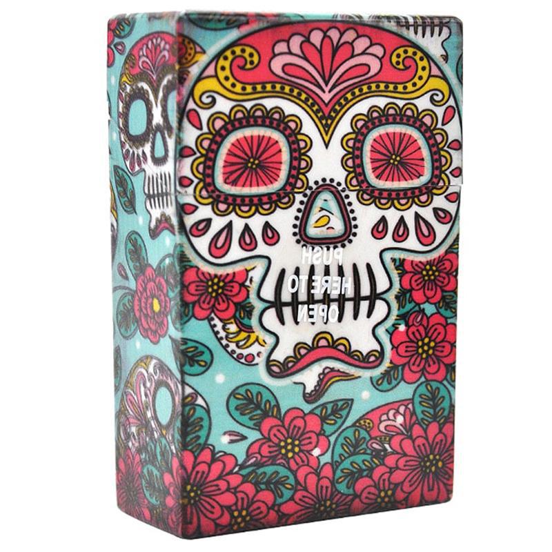 Dödskalle Cigarett Fodral