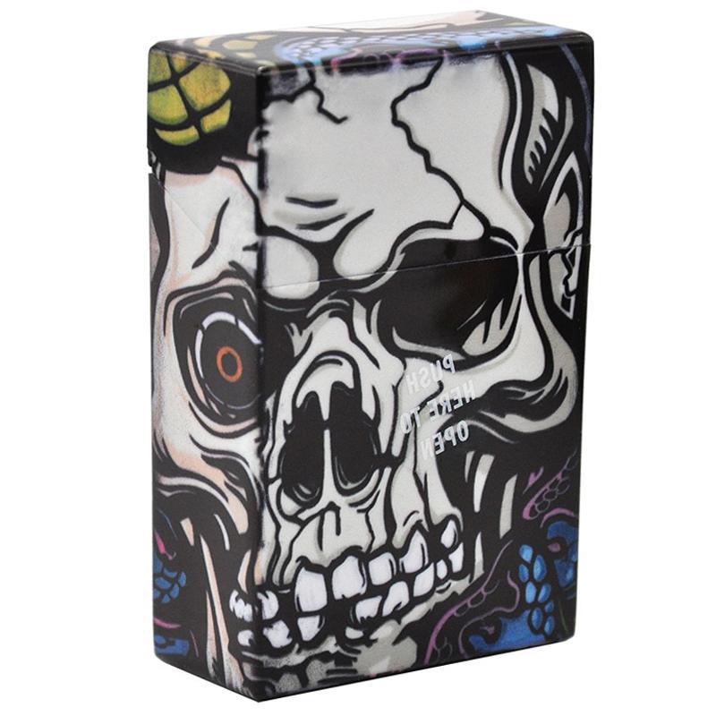 Dödskalle Cigarettfodral