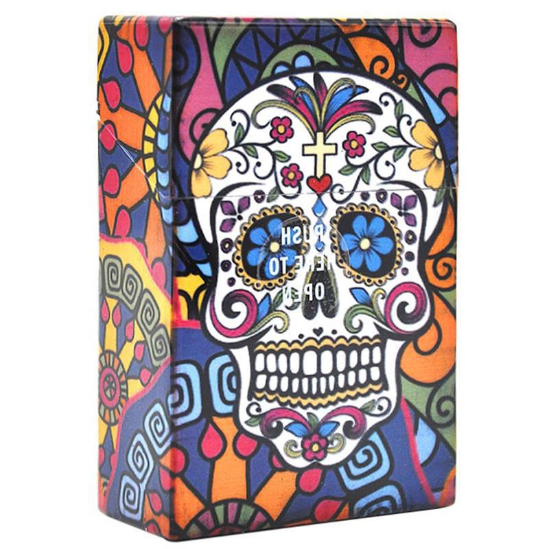 Cigarettetui Sugar Skull