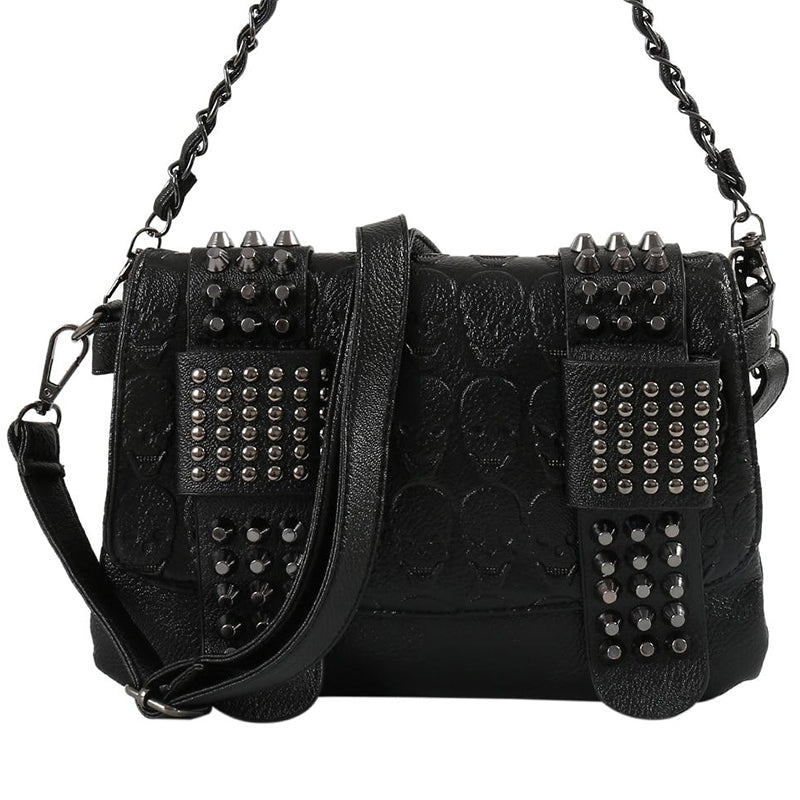 Tuff Dödskalle Messengerväska