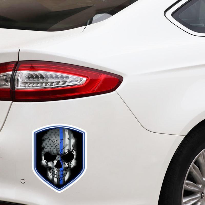 Dödskalle Dekal USA