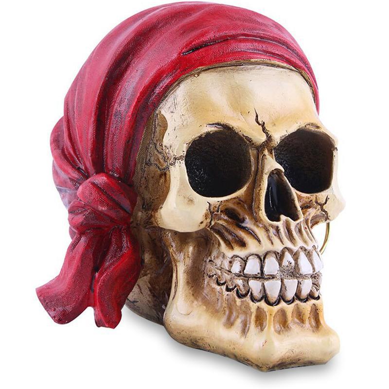 Dödskalle Dekoration Bandit