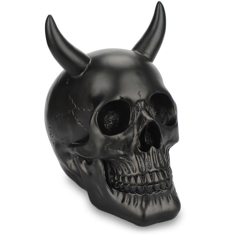 Svart Dödskalle Dekoration