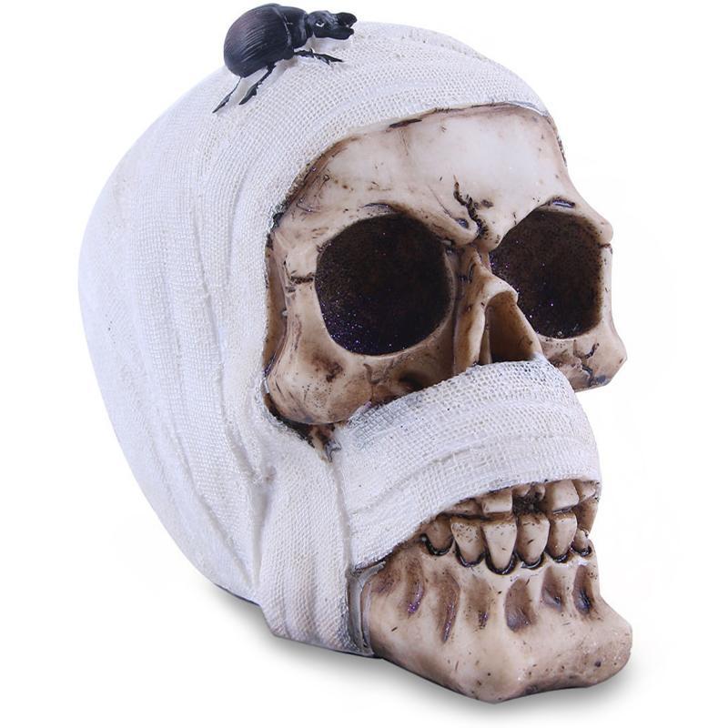 Dödskalle Dekoration Mumie