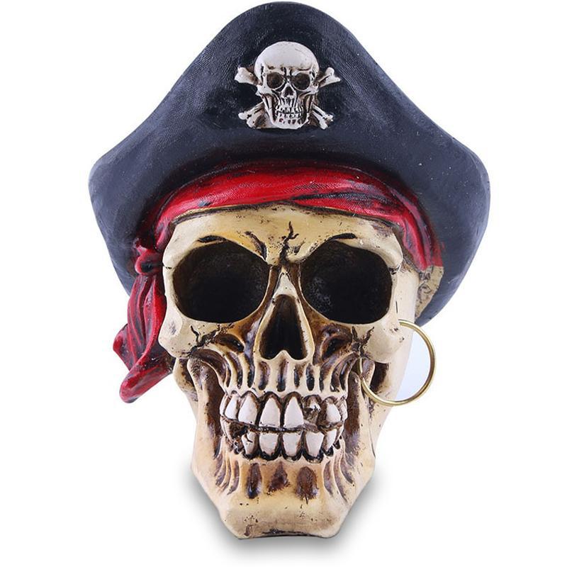 Dödskalle Dekoration Pirat