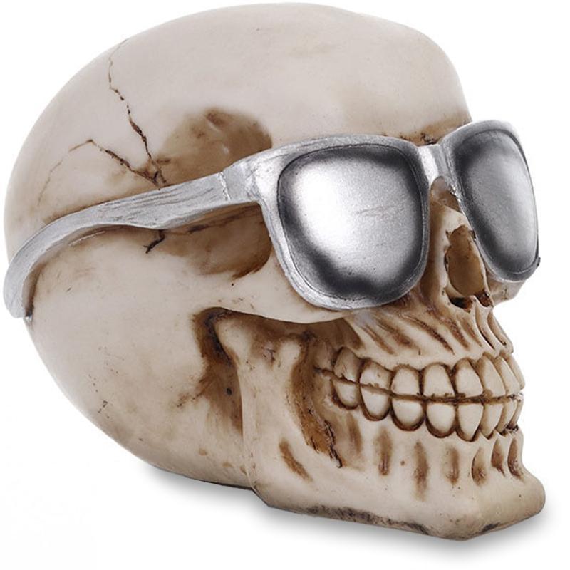 Dödskalle Dekoration Solglasögon