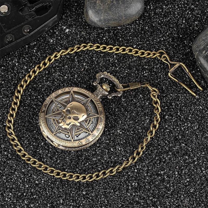 Bronsfärgat Fickur Herr