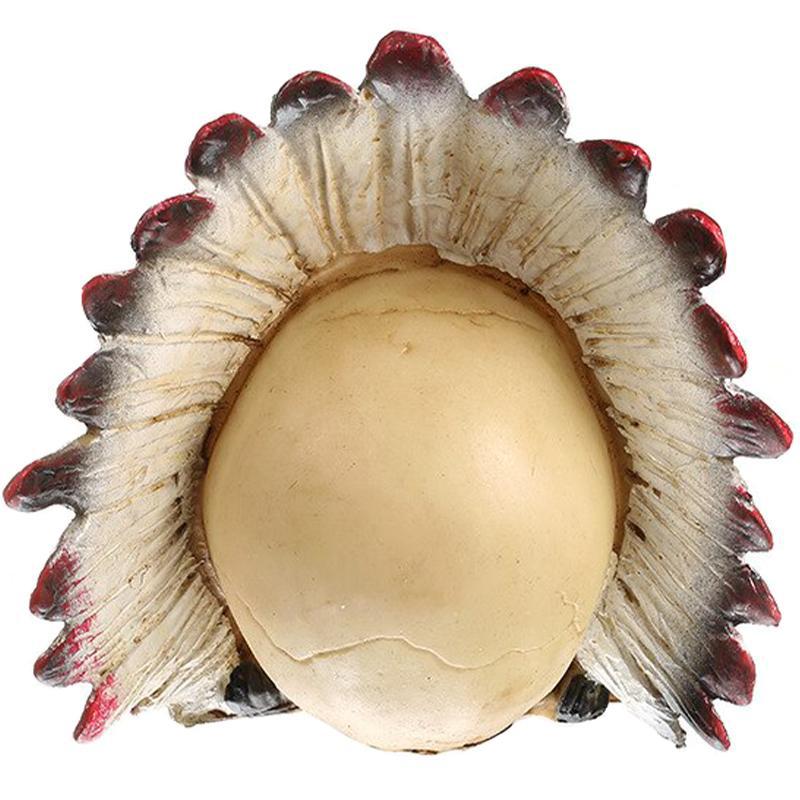 Dödskalle Prydnad Native American