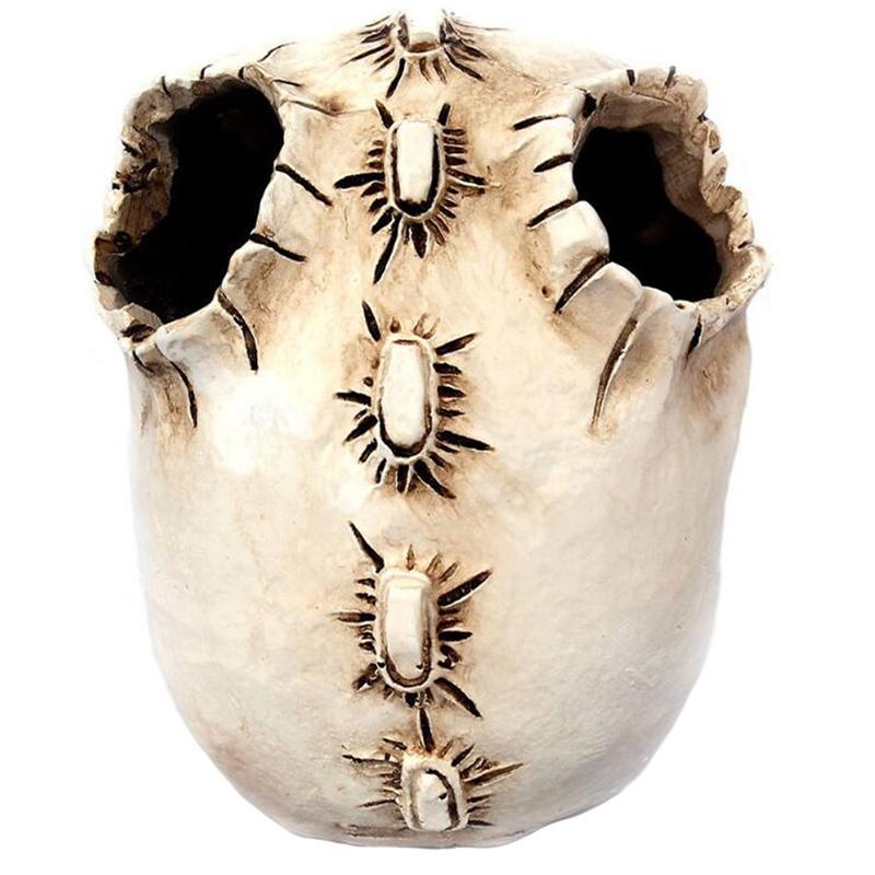 Dödskalle Skrivbordsförvaring Pennor