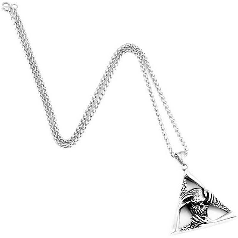 Dödskalle Halsband Illuminati