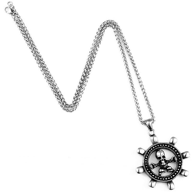 Dödskalle Halsband Båtratt