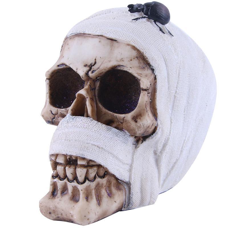 Dödskalle Inredning Mumie