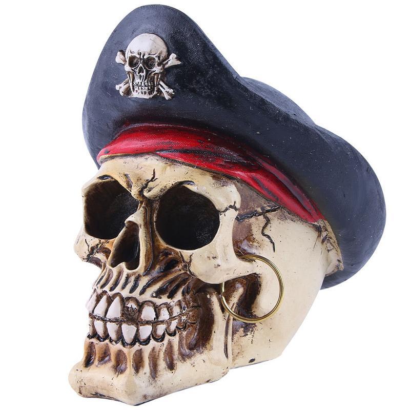 Dödskalle Inredning Pirat