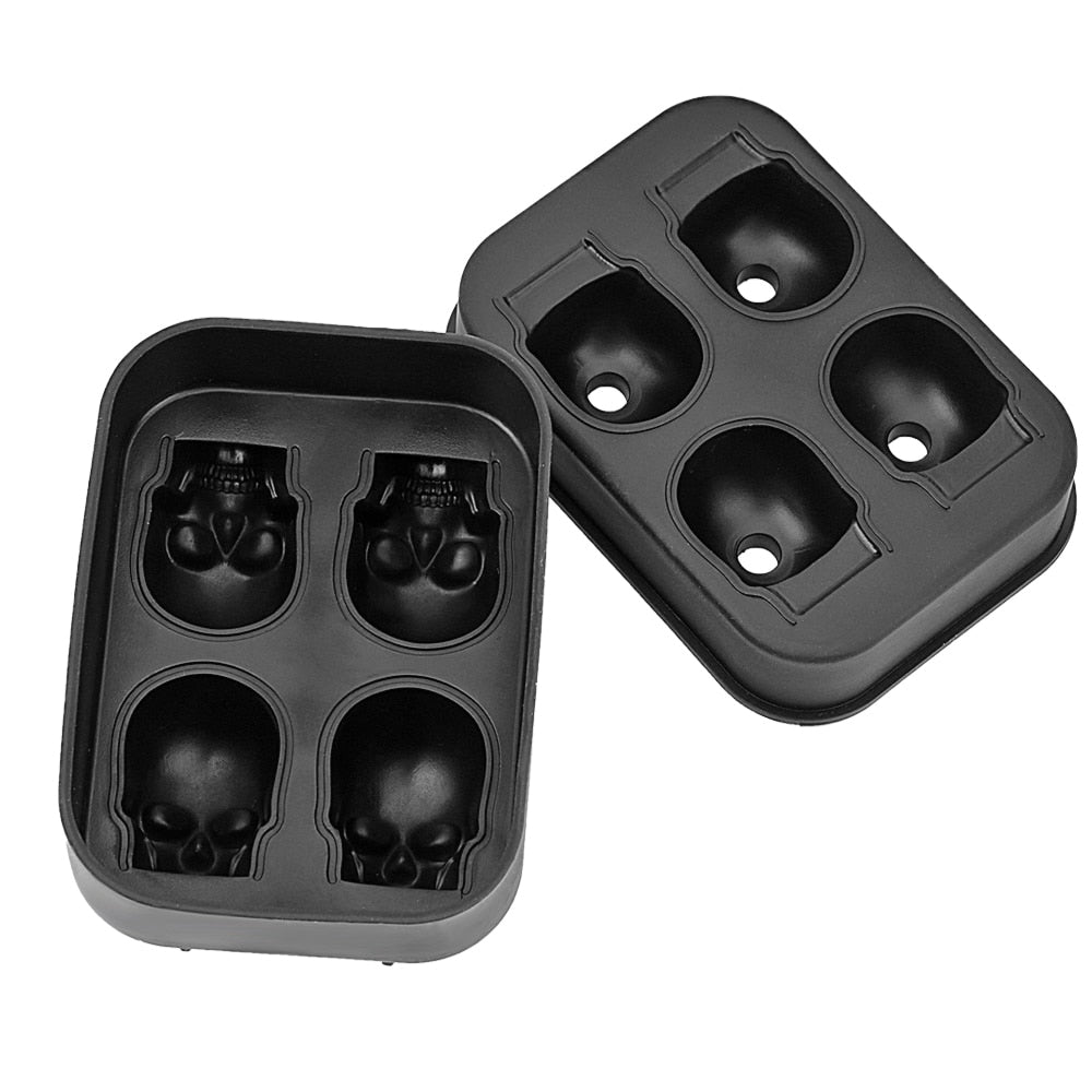 Dödskalle Iskubsform