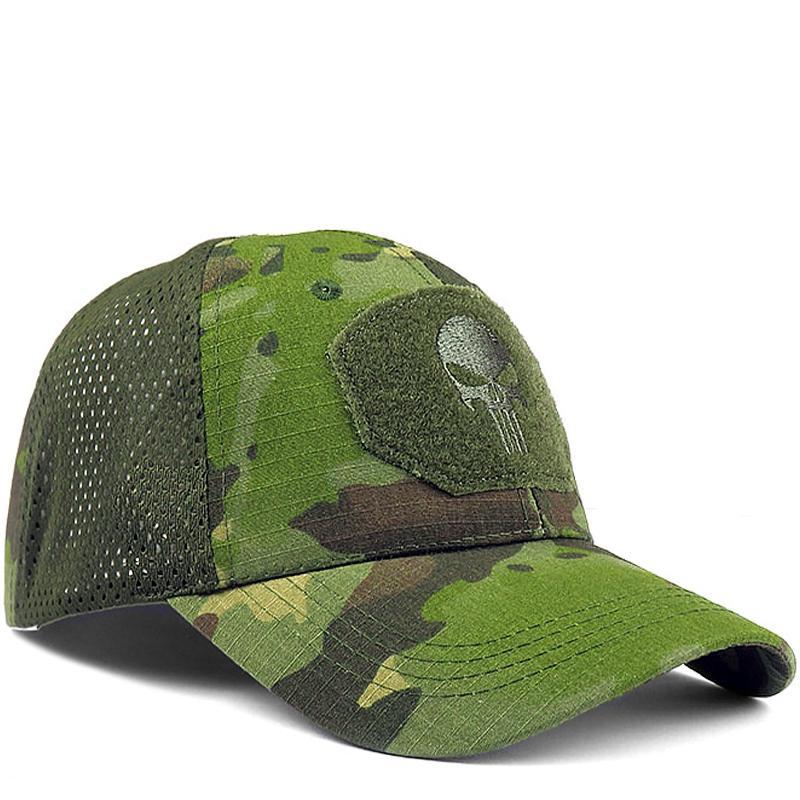 Camouflage Keps Skalle