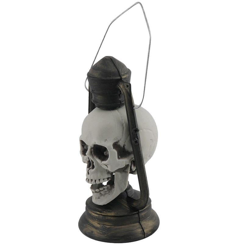 Dödskalle Ljuslykta LED