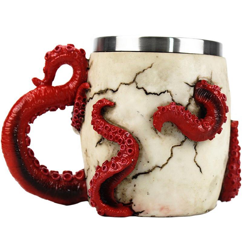 Dödskalle Mugg <br/> Octopus Skull