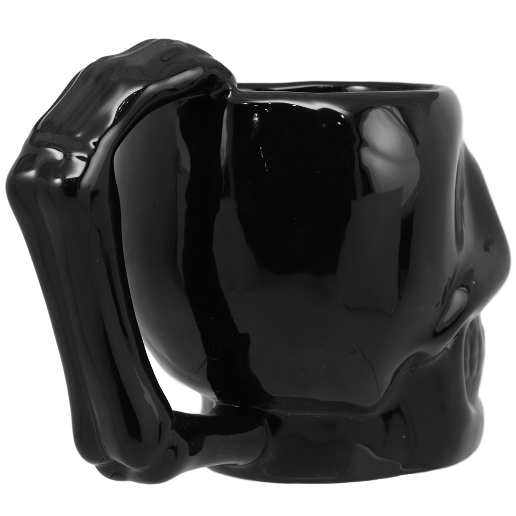 Svart Dödskalle Mugg