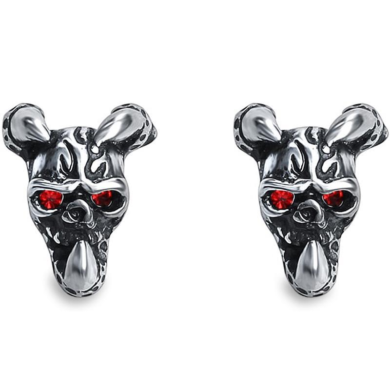 Dödskalle Örhängen Drakklor