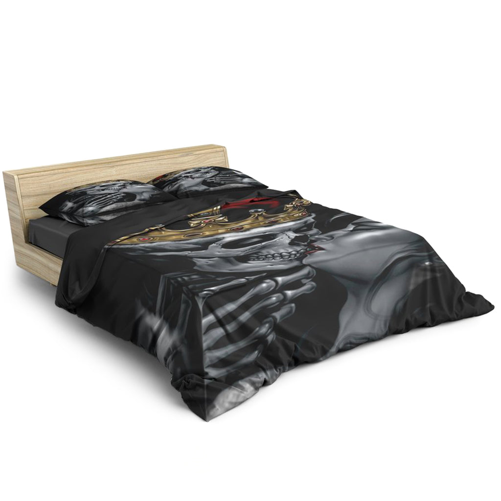 Påslakan Skelett Med Krona