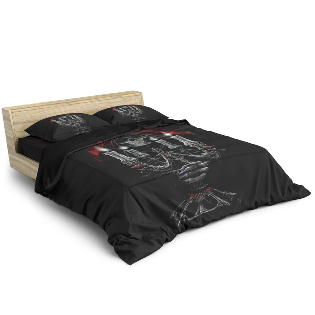 Dödskalle Påslakan Ljusstake