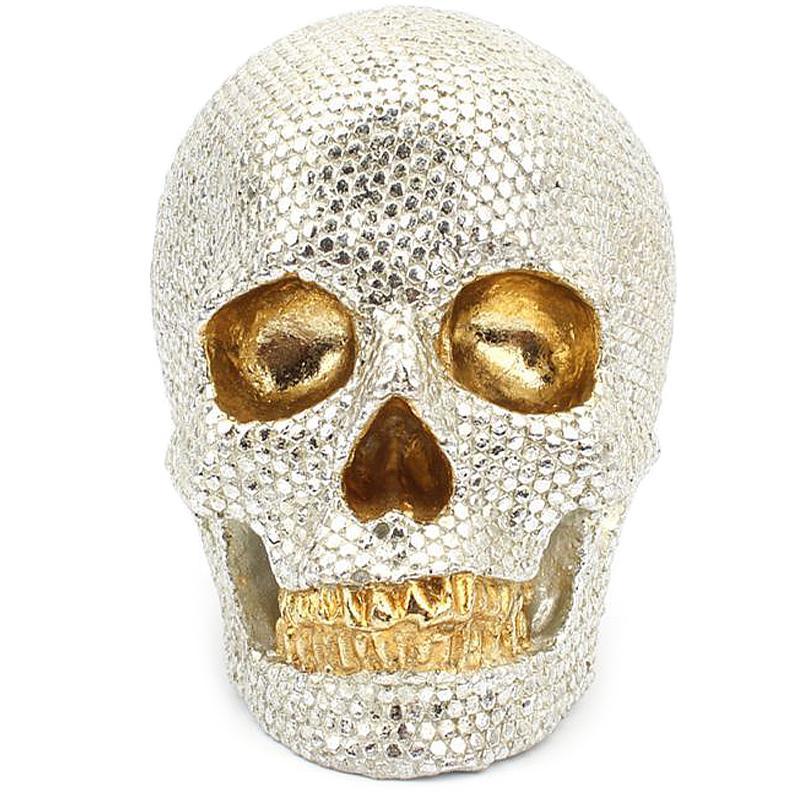 Guldfärgad Dödskalle Dekoration