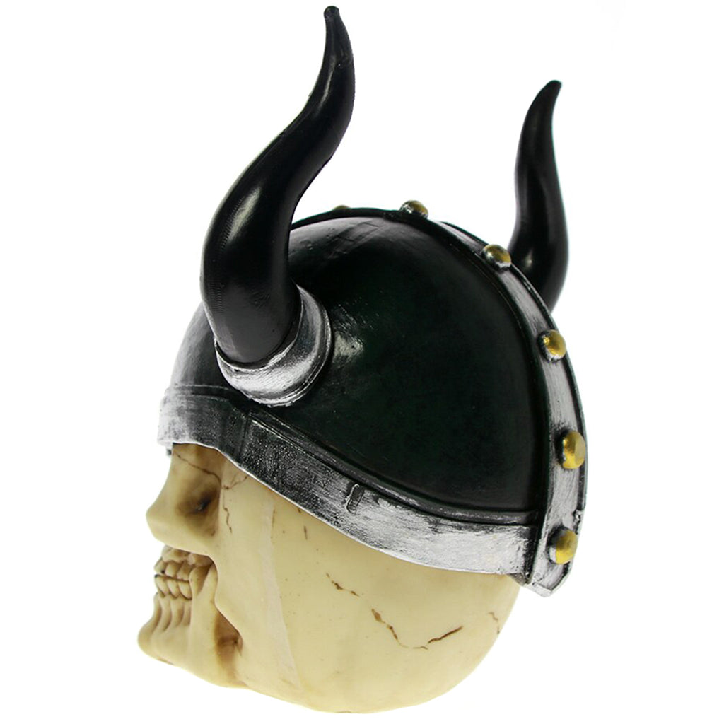 Viking Med Stridshjälm Prydnad
