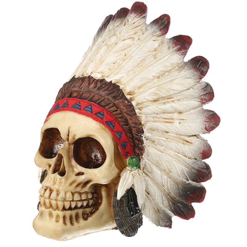 Dekorativ Dödskalle Dakota-Indian