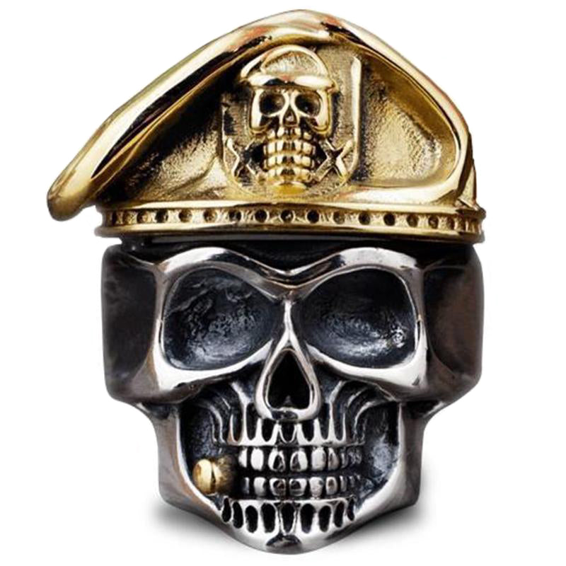 Dödskalle Ring Sergeant