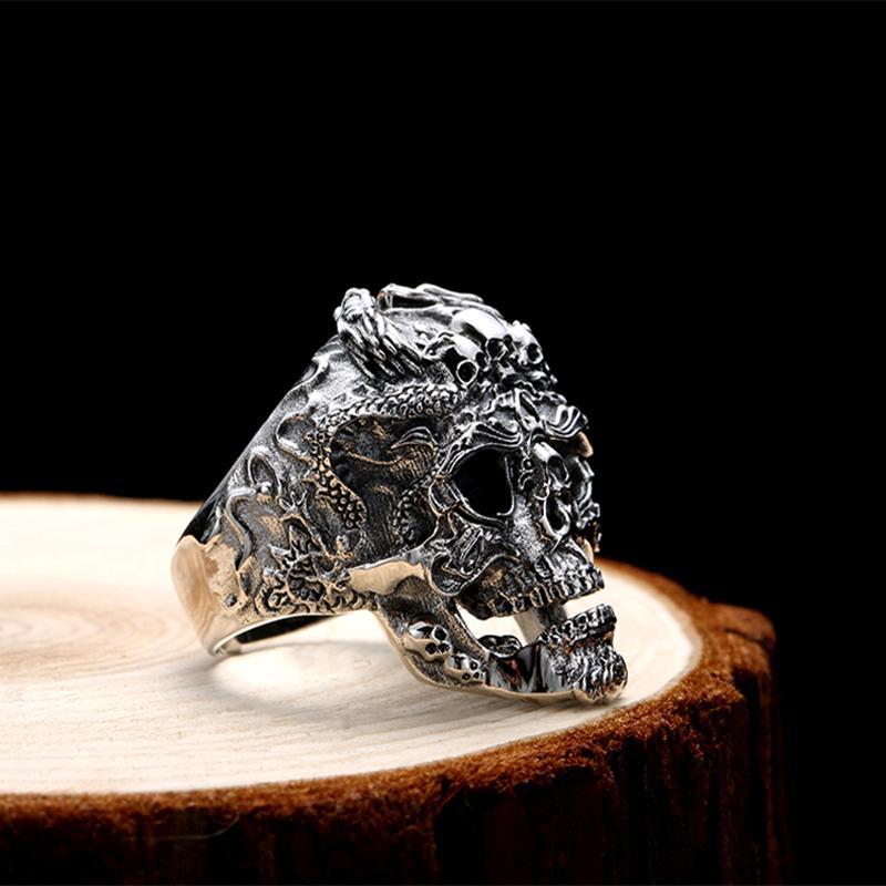 Ring Biker Silver Herr