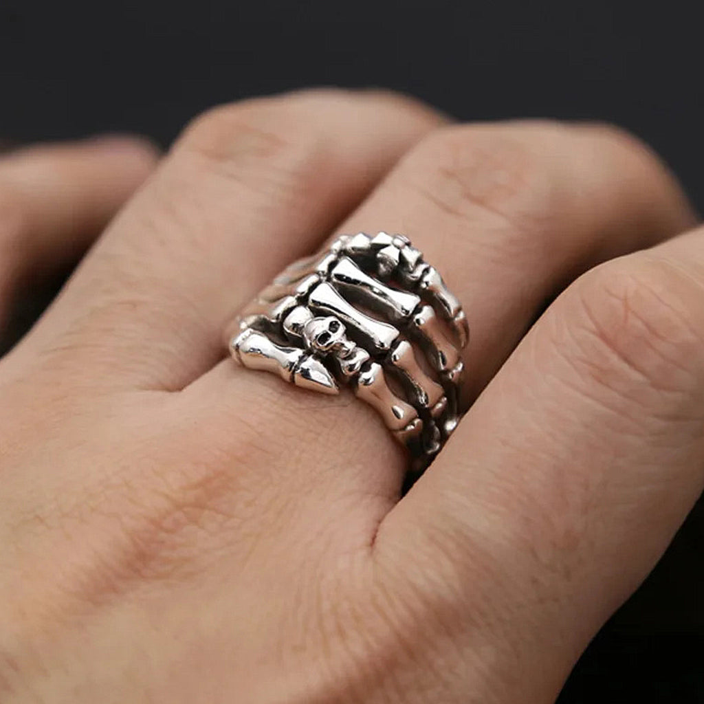 Ring Skelett Hand
