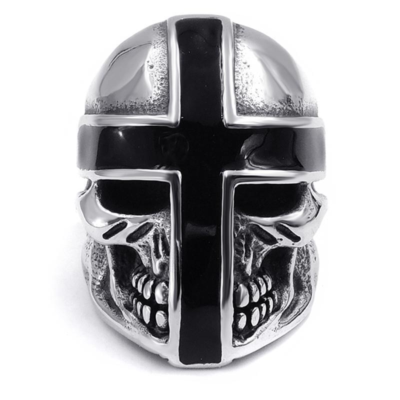 Ring Tempelriddare Dödskalle