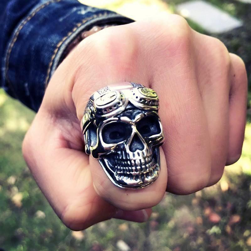 Dödskallering Militär Pilot