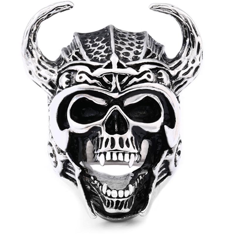Dödskalle Ring Viking