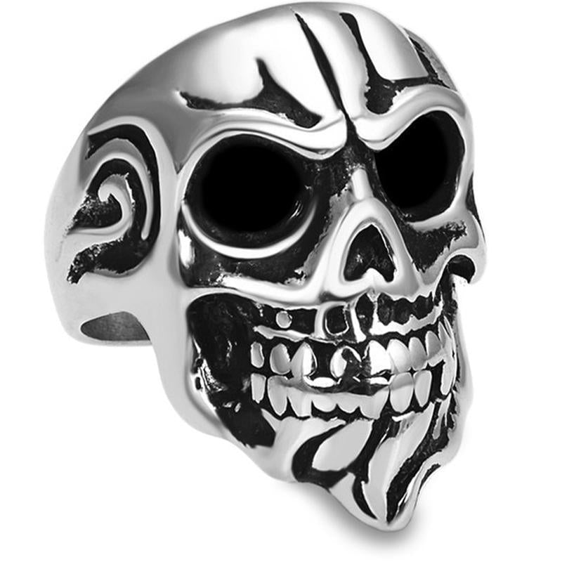 Massiv Biker Stålring