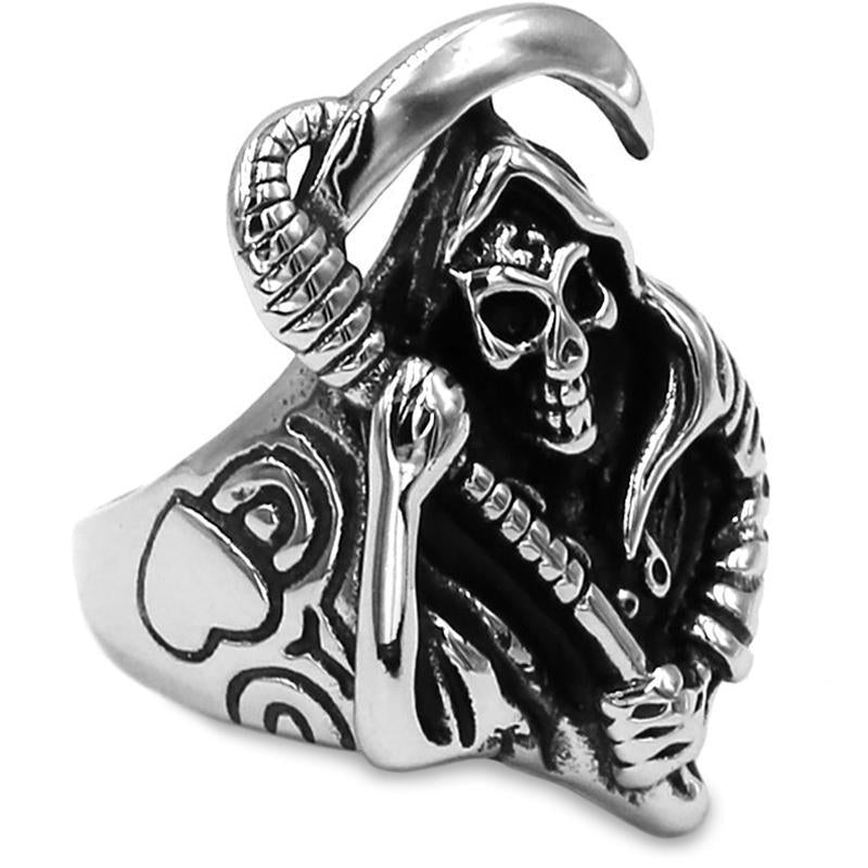 Ring Grim Reaper Stål