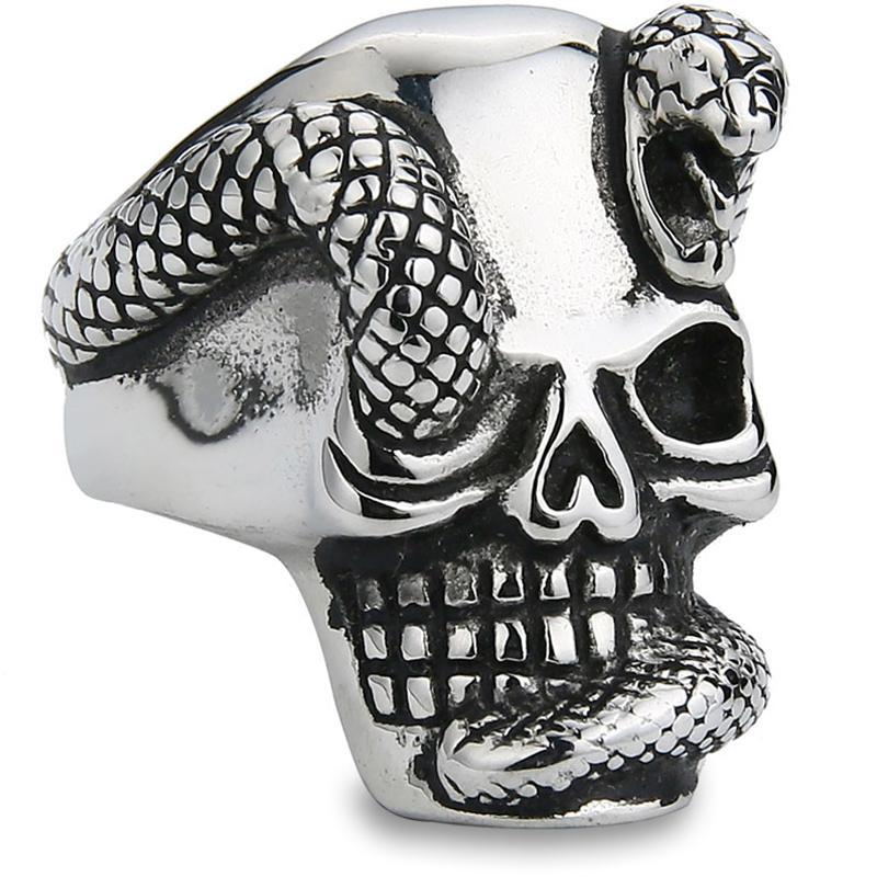 Dödskalle Ring Giftorm