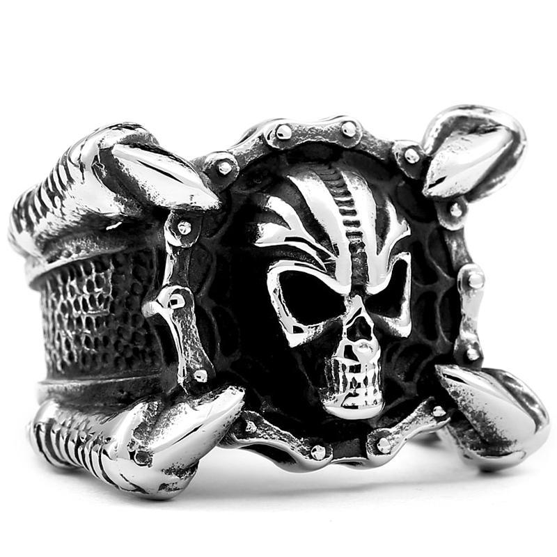 Dödskalle Ring Drake