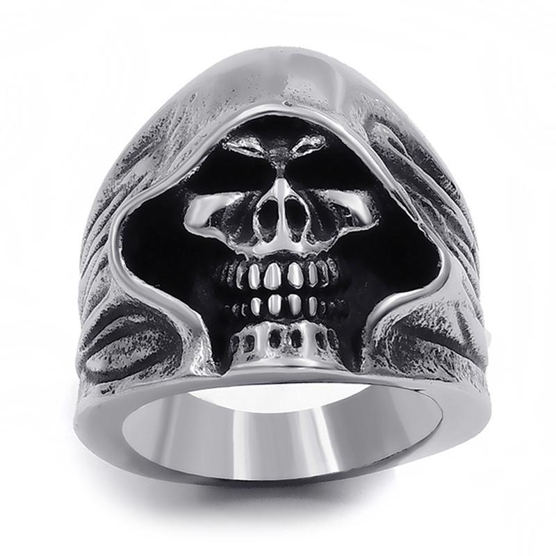 Ring Gothic Dödskalle