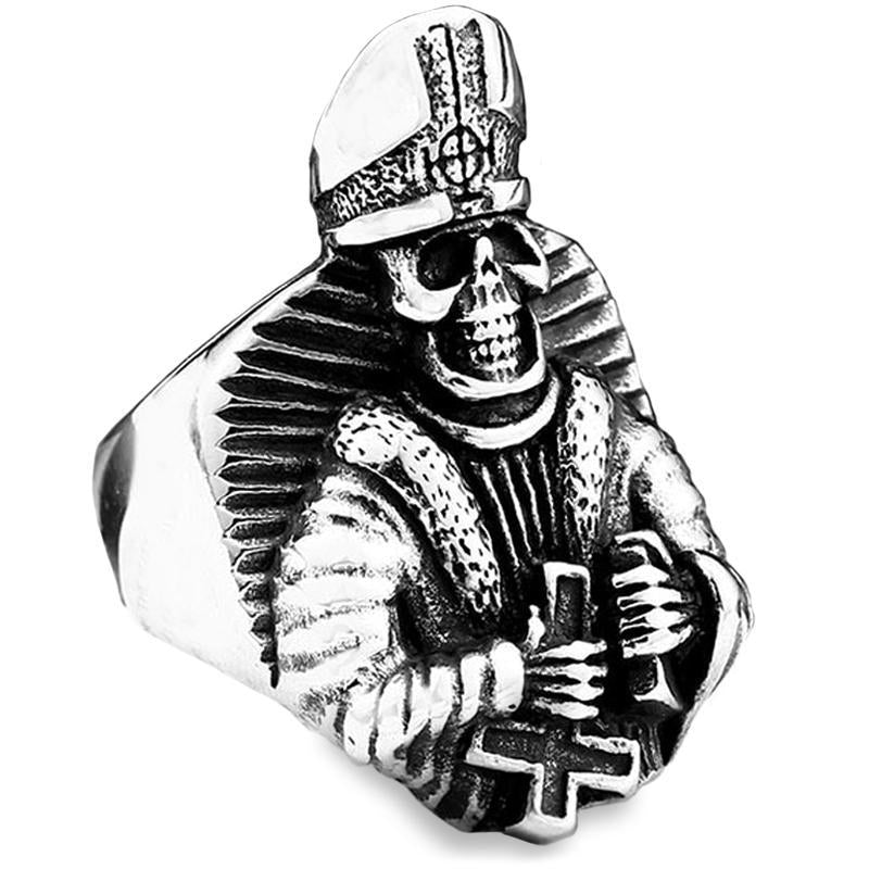 Dödskalle Ring Ghost Priest