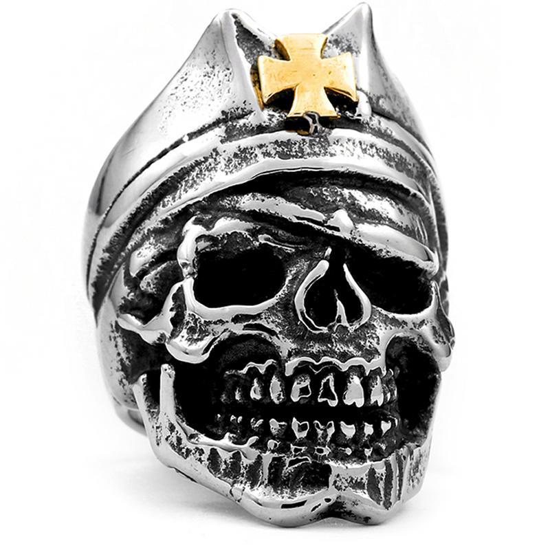 Dödskalle Ring Tysk Militär