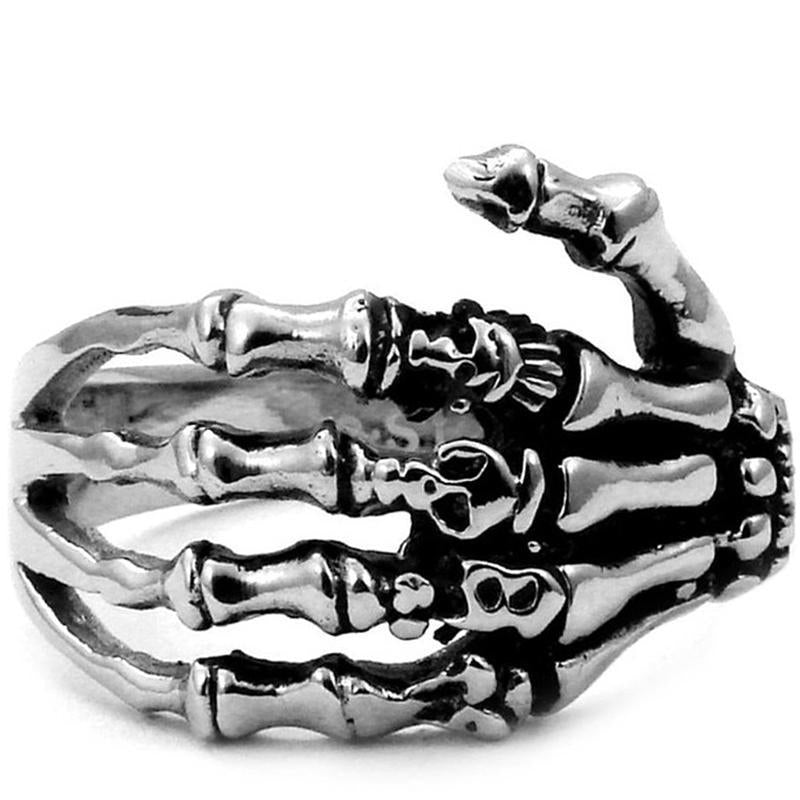 Stålring Skeletthand