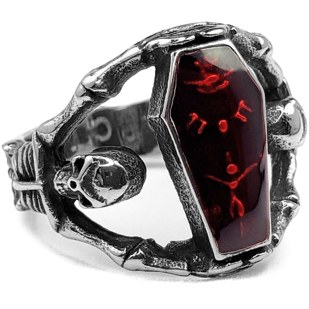 Skelett Ring Likkista