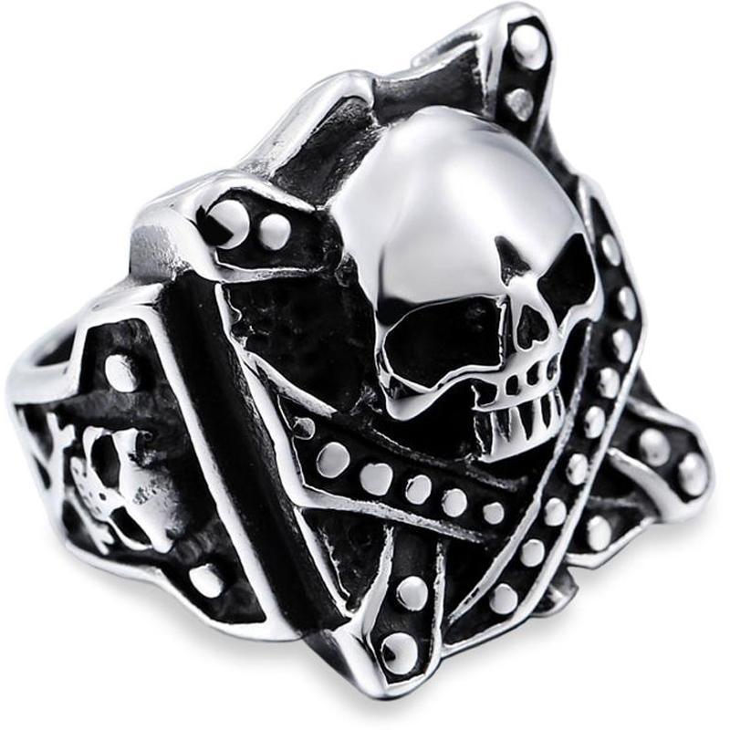 Dödskalle Ring Vintage