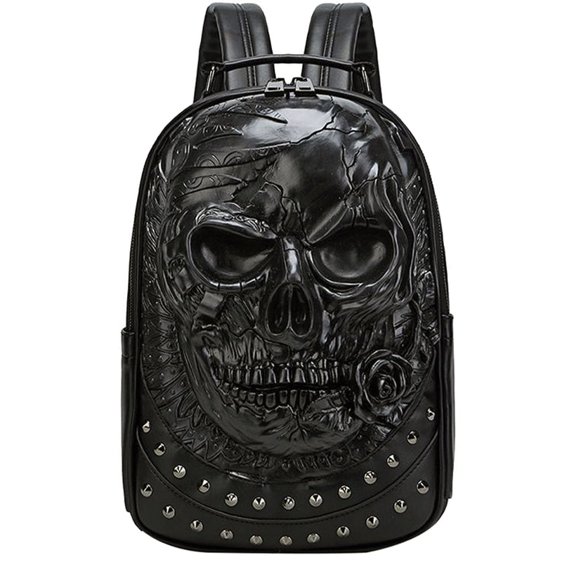 Svart Dödskalle Väska
